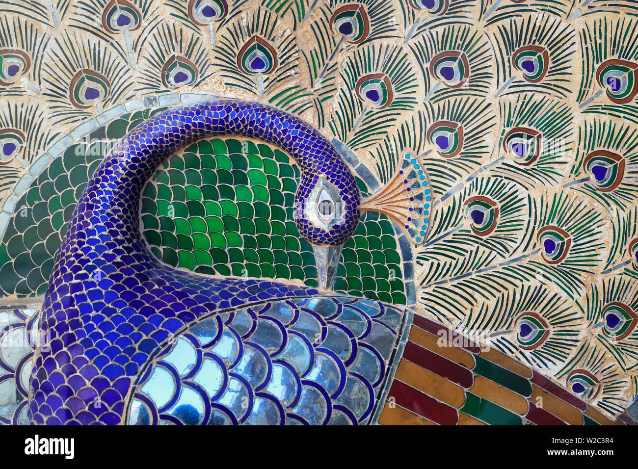 Peacock Mosaics High Resolution Stock Photography and Images Alamy