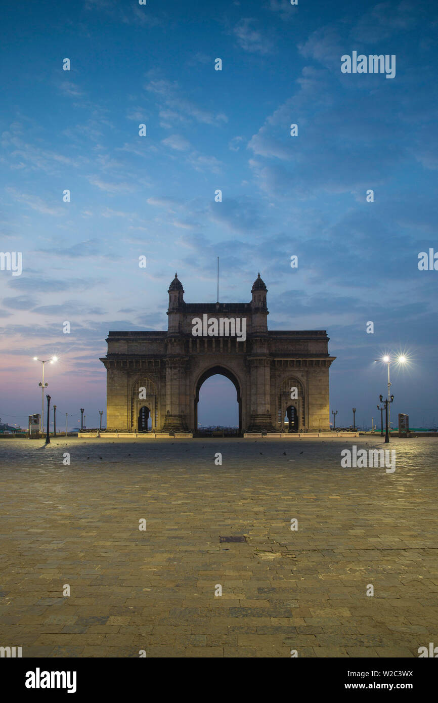 India, Maharashtra, Mumbai, Gateway of India Stock Photo