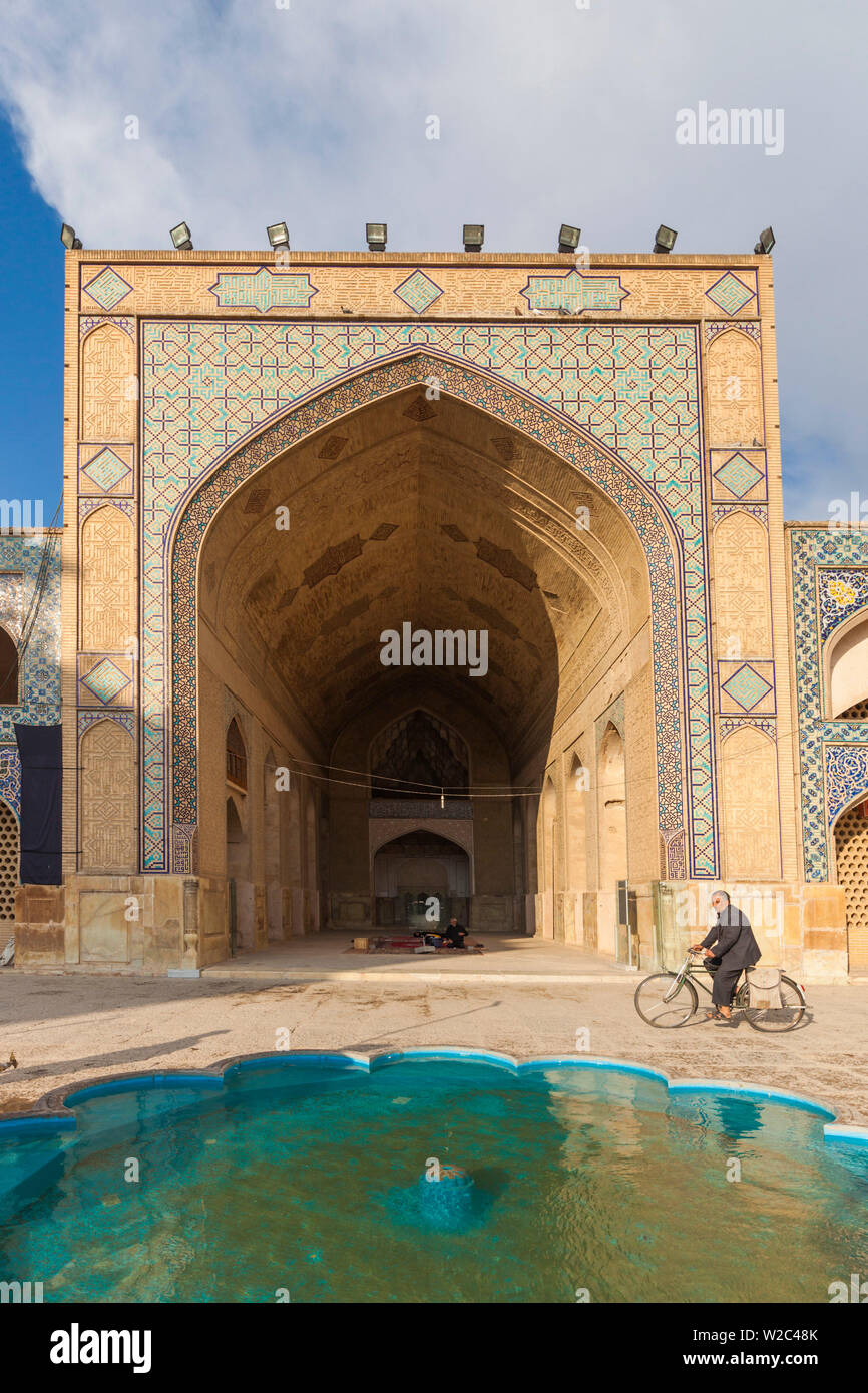 Iran, Central Iran, Esfahan, Jameh Mosque, exterior Stock Photo