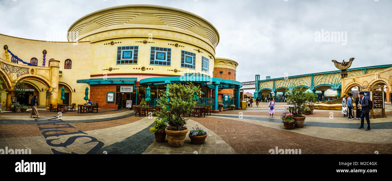 Tokyo, Japan - May 9, 2019: Ikspiari is a shopping mall at Tokyo Disney Resort, located between Maihama Station and the Disney Ambassador Hotel. Stock Photo