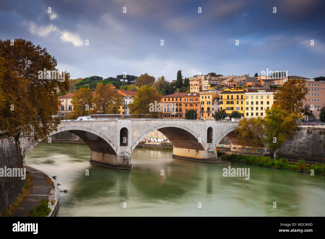 Italy, Lazio, Rome, Principe bridge Stock Photo