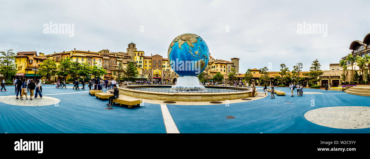 Tokyo, Japan - May 9, 2019: Tokyo Disney Sea is a fantasy theme park in Tokyo Disney Resort. Inspired by the myths and legend of the sea. Stock Photo