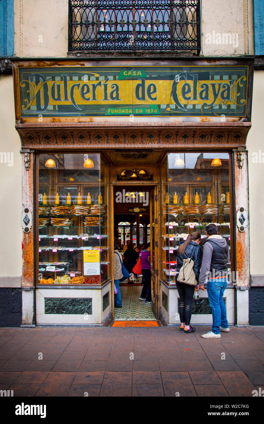 Mexico, Mexico City, Dulceria de Celaya, Candy Store, Since 1874, Centro Historico District Stock Photo