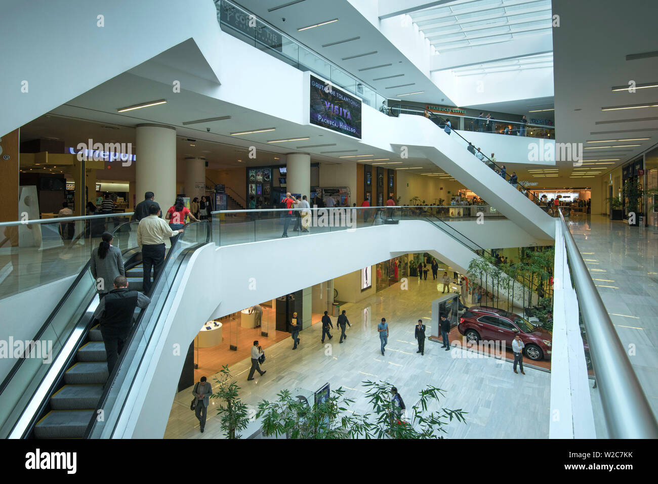 Mexico, Mexico City, Plaza Carso Shopping Mall, Polanco District Stock Photo