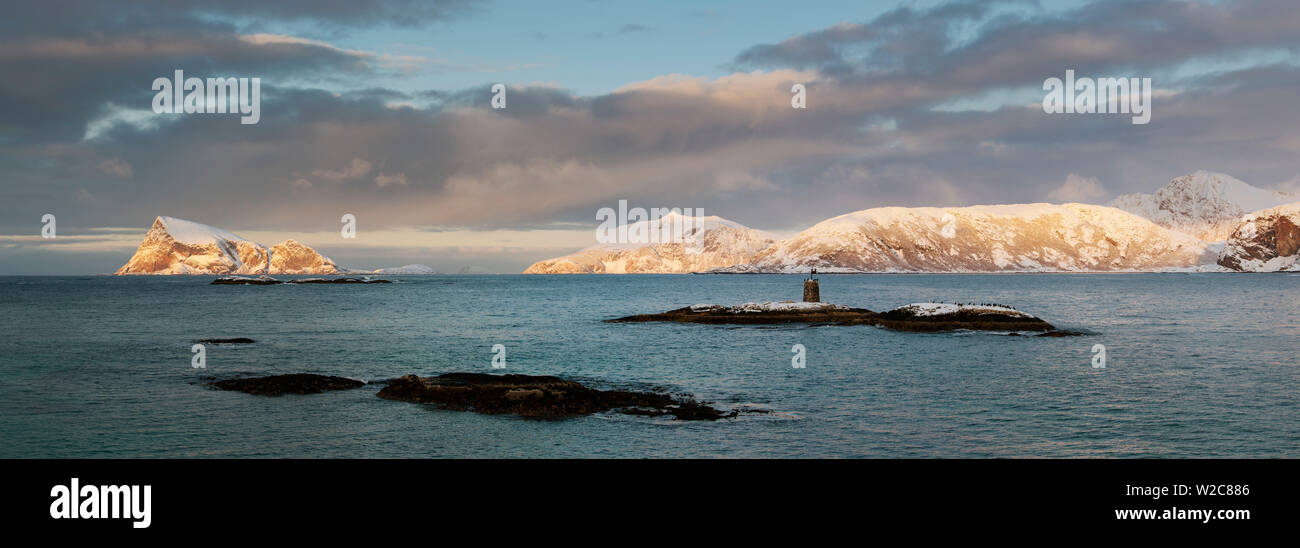 Sommaroy, Troms region, Norway Stock Photo