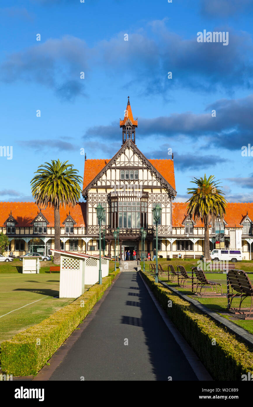 Old Bath House, Museum of Art & History, Rotorua, North Island, New ...