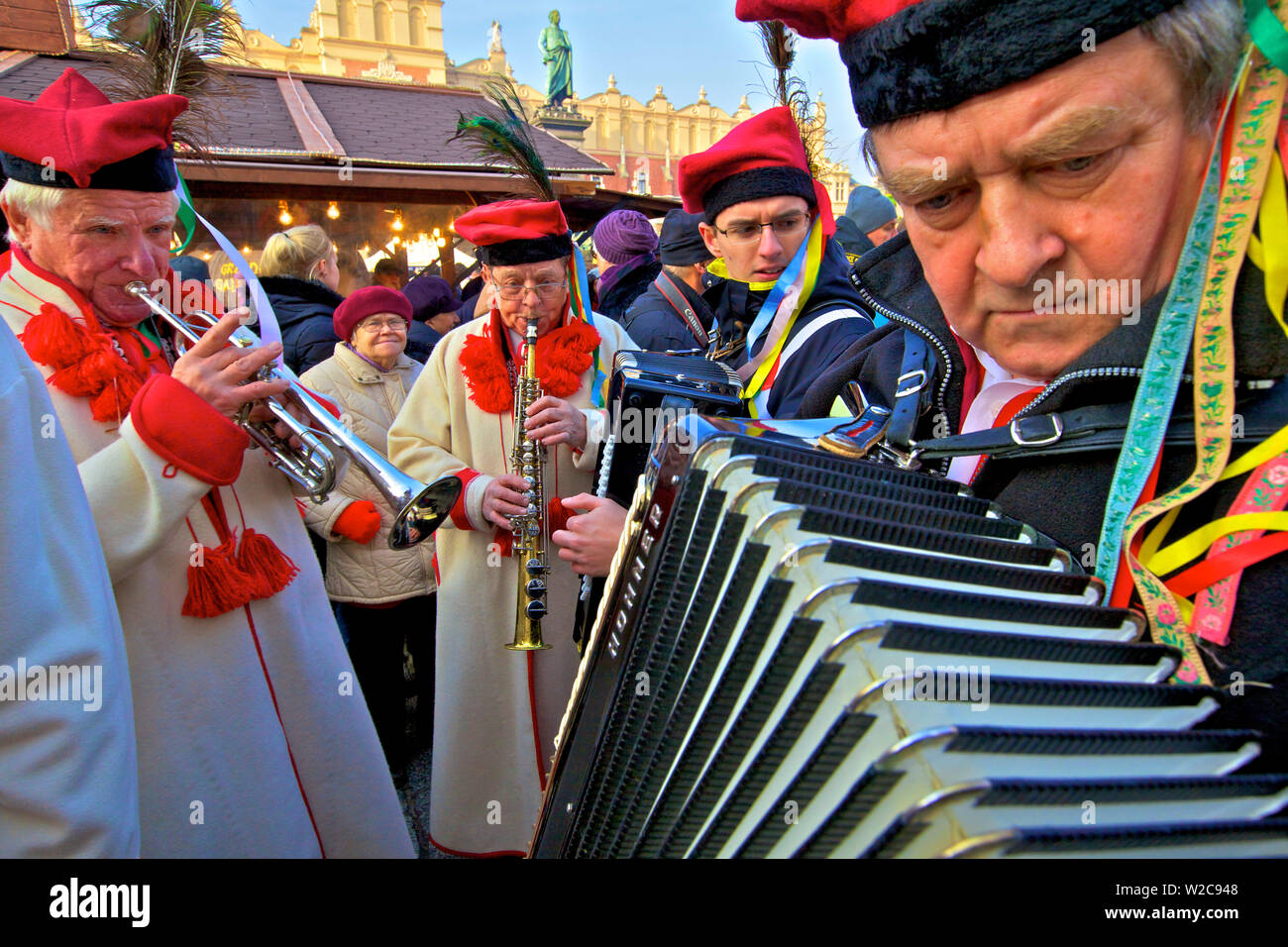 Traditional Christmas Crib Festival, Krakow, Poland, Europe Stock Photo