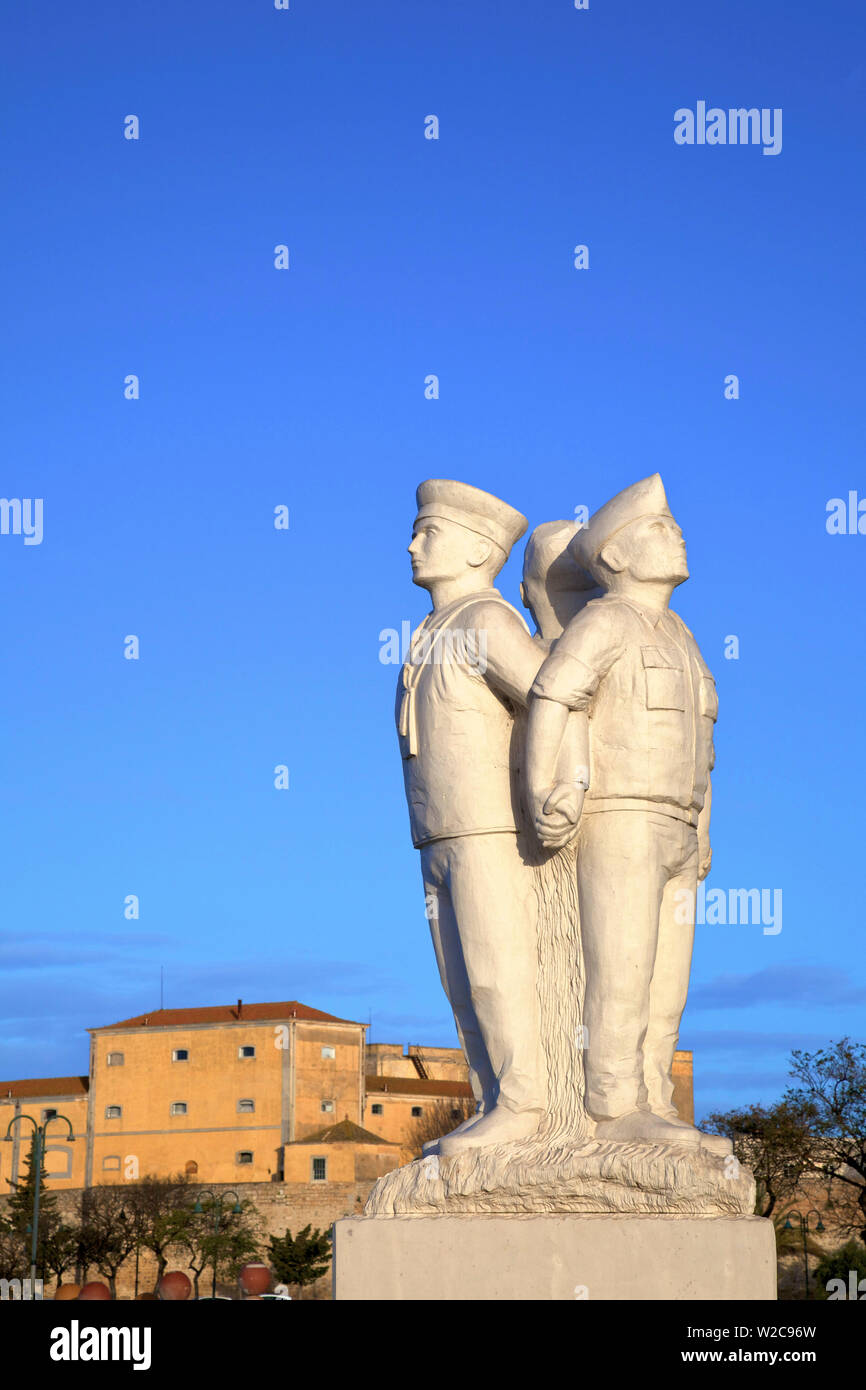 War Memorial, Faro, Eastern Algarve, Algarve, Portugal, Europe Stock Photo