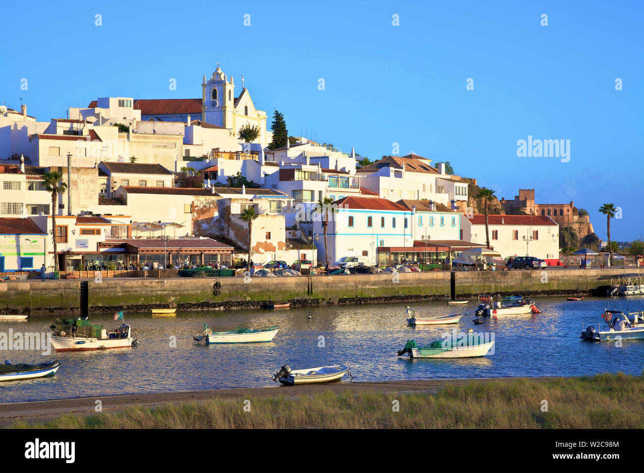 Ferragudo, Western Algarve, Algarve, Portugal, Europe Stock Photo