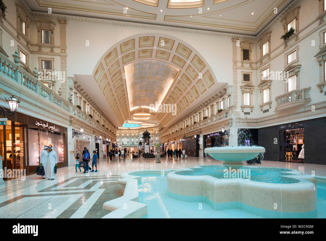 Qatar, Doha, Villaggio Shopping Mall, interior Stock Photo