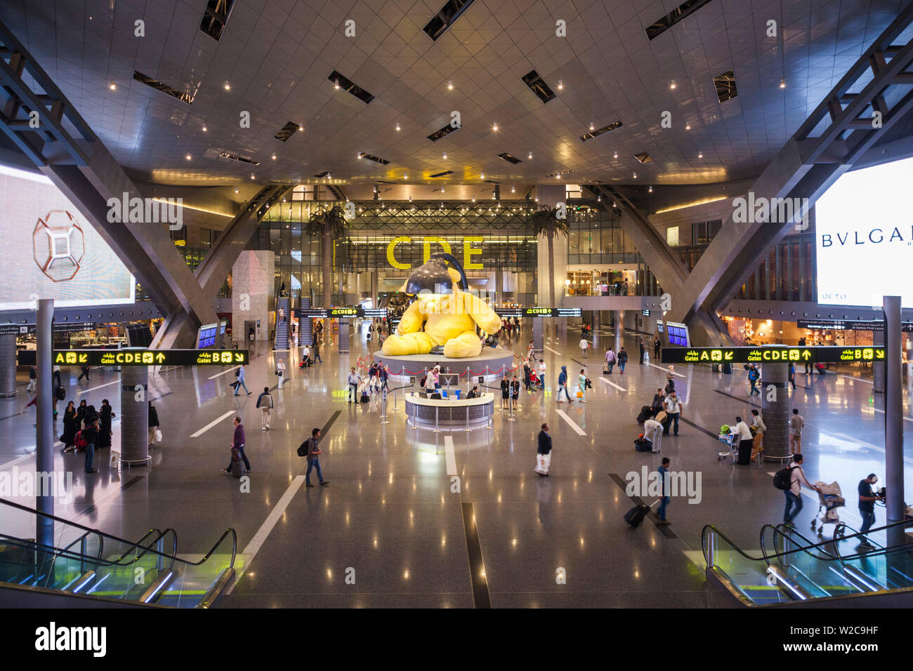 Qatar, Doha, DohaHamad International Airport, open since 2014, duty