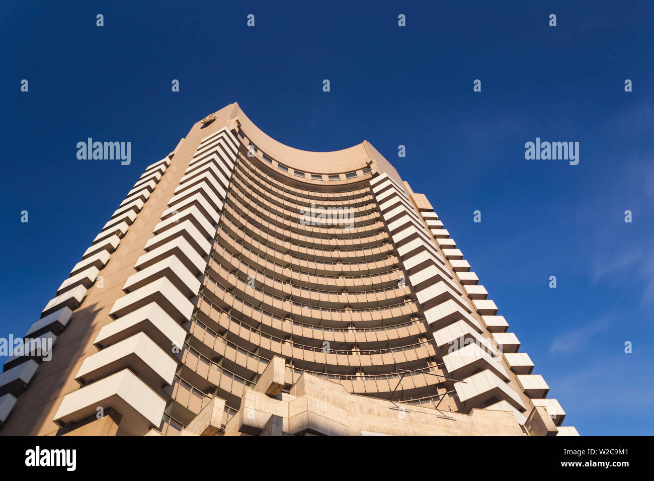 Romania, Bucharest, Piata Universitatii, Intercontinental Hotel Stock Photo