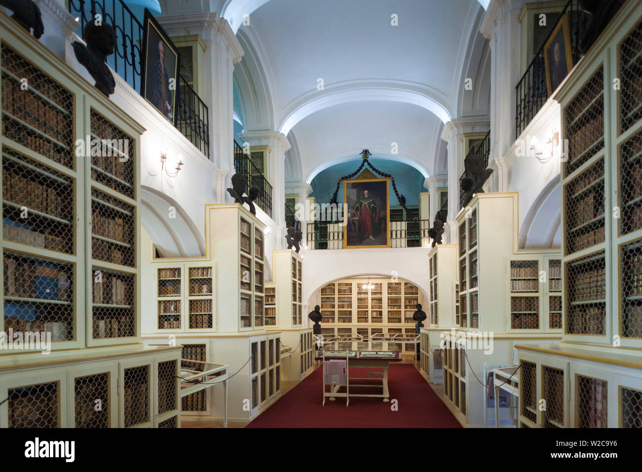 Romania, Transylvania, Targu Mures, Teleki Library, collection of over  230,000 rare books Stock Photo - Alamy