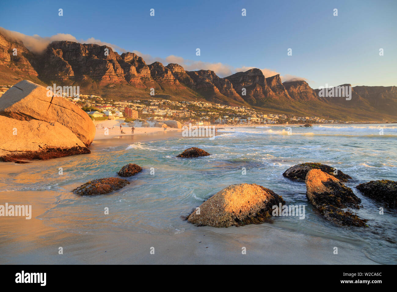 South Africa, Western Cape, Cape Town, Camps Bay Stock Photo