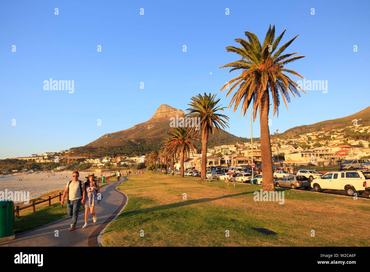 South Africa, Western Cape, Cape Town, Camps Bay Stock Photo
