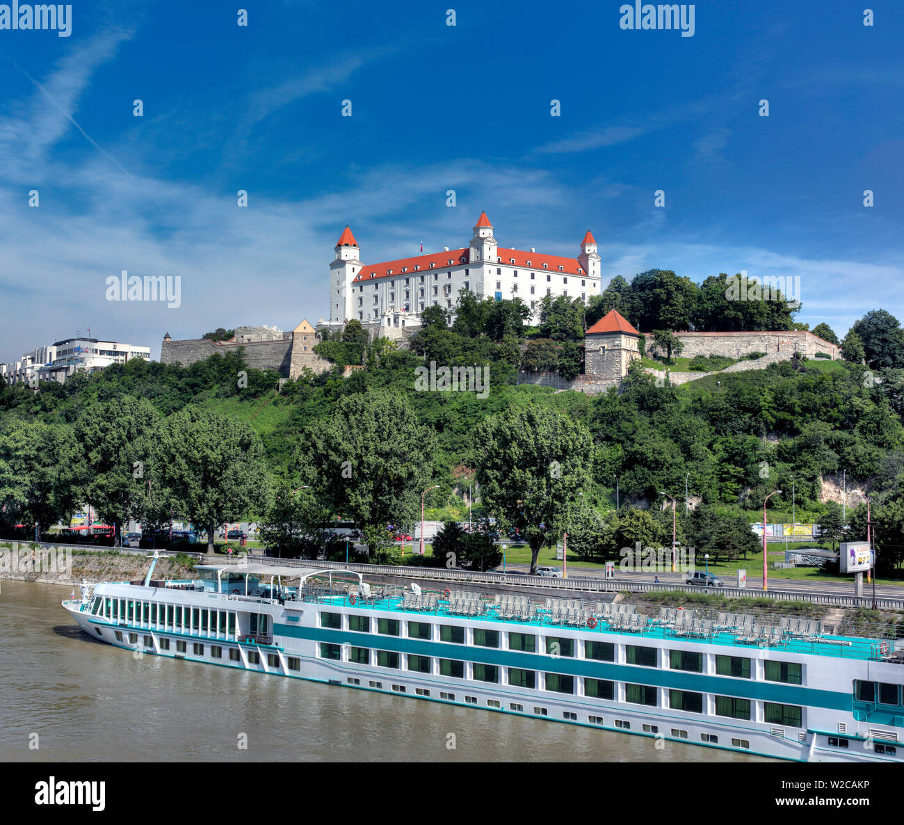 Castle of Bratislava, Bratislava, Slovakia Stock Photo
