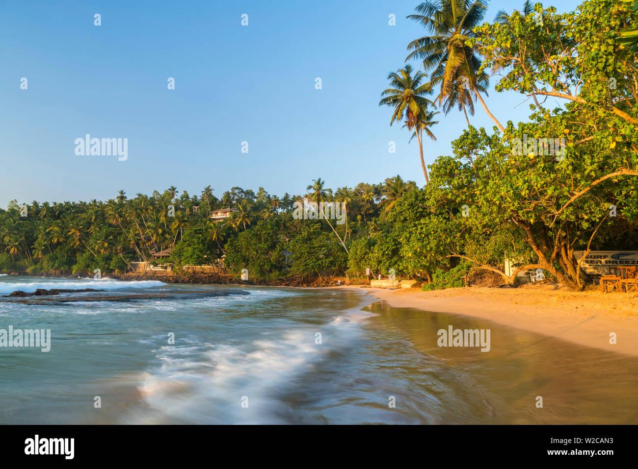 Beach Mirissa South Coast Sri Lanka Stock Photo Alamy