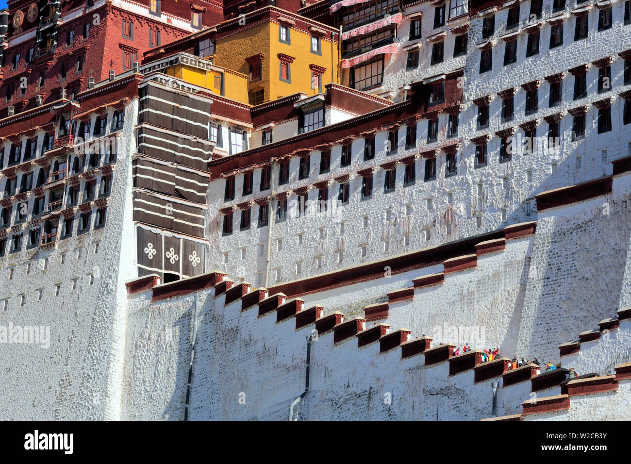 Potala Palace, Lhasa, Tibet, China Stock Photo