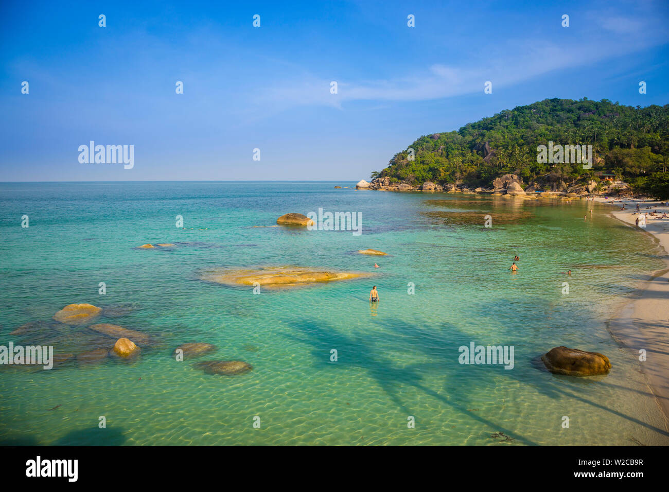 Silver Beach, Koh Samui, Thailand Stock Photo
