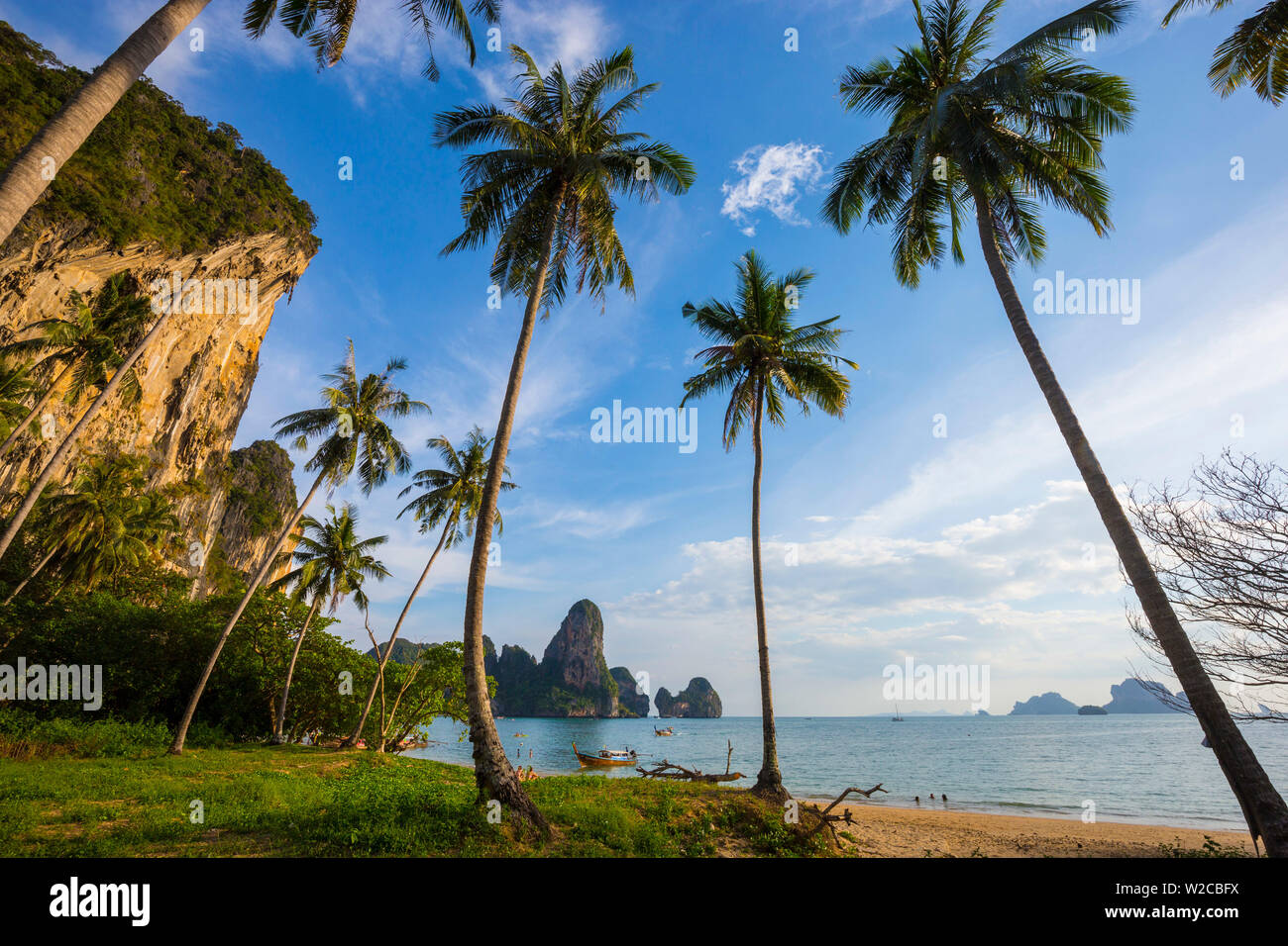 Tonsai Bay, Railay Peninsula, Krabi Province, Thailand Stock Photo