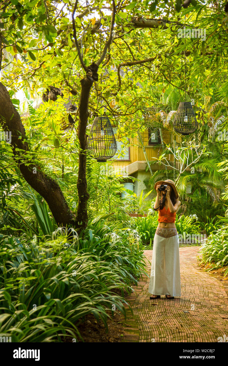 Rayavadee resort, Railay Peninsula, Krabi Province, Thailand Stock Photo