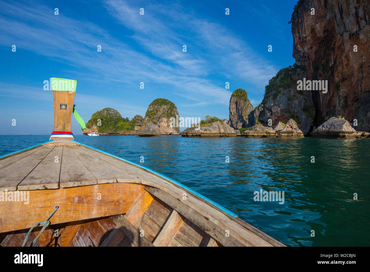 Railay Peninsula, Phang Nga Bay, Krabi Province, Thailand Stock Photo