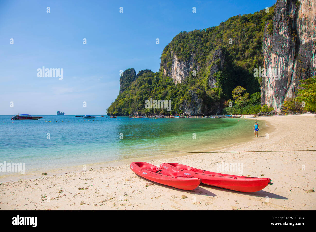 Ko Hong Island, Phang Nga Bay, Krabi Province, Thailand Stock Photo