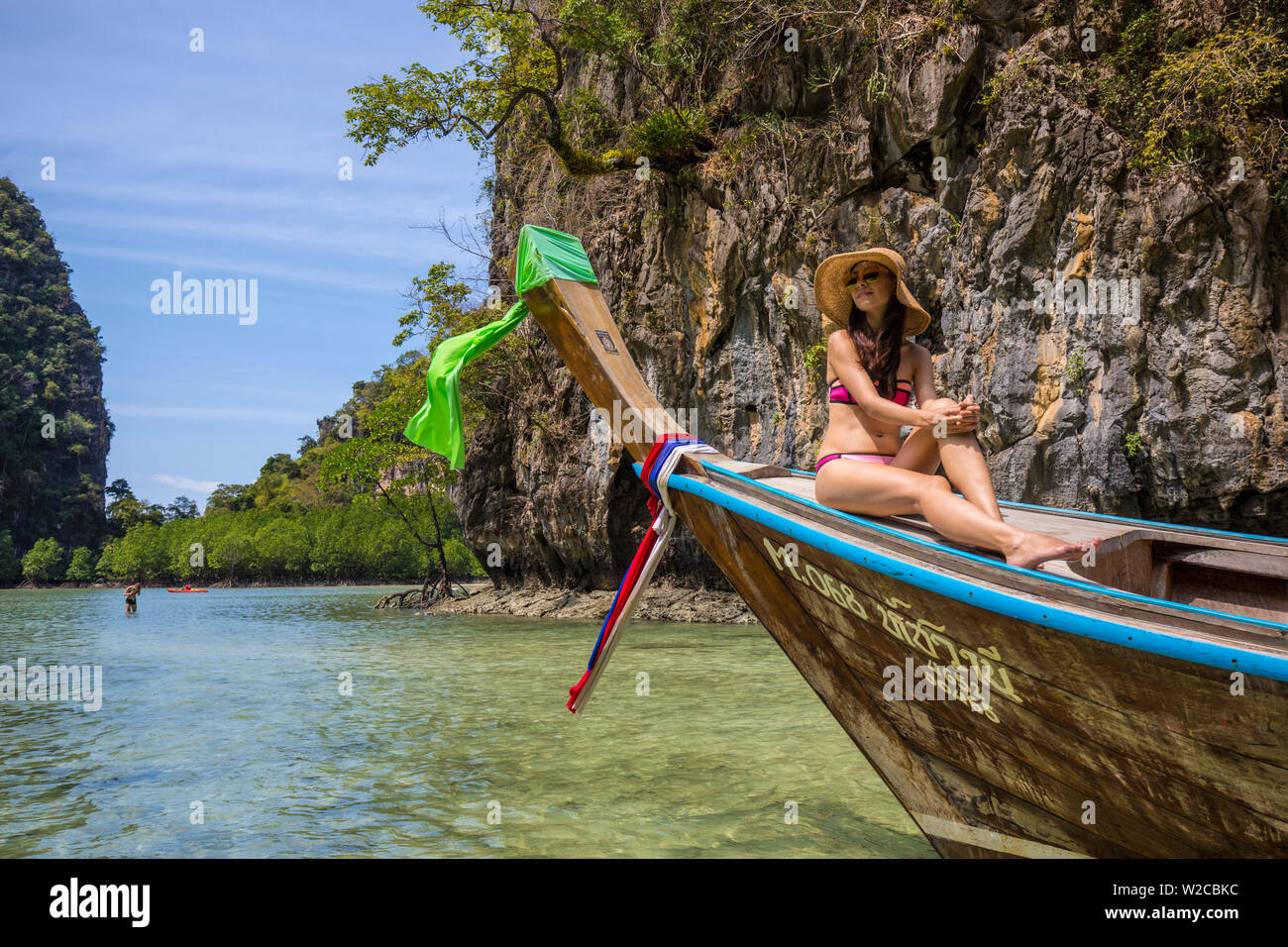Ko Hong Island, Phang Nga Bay, Krabi Province, Thailand Stock Photo
