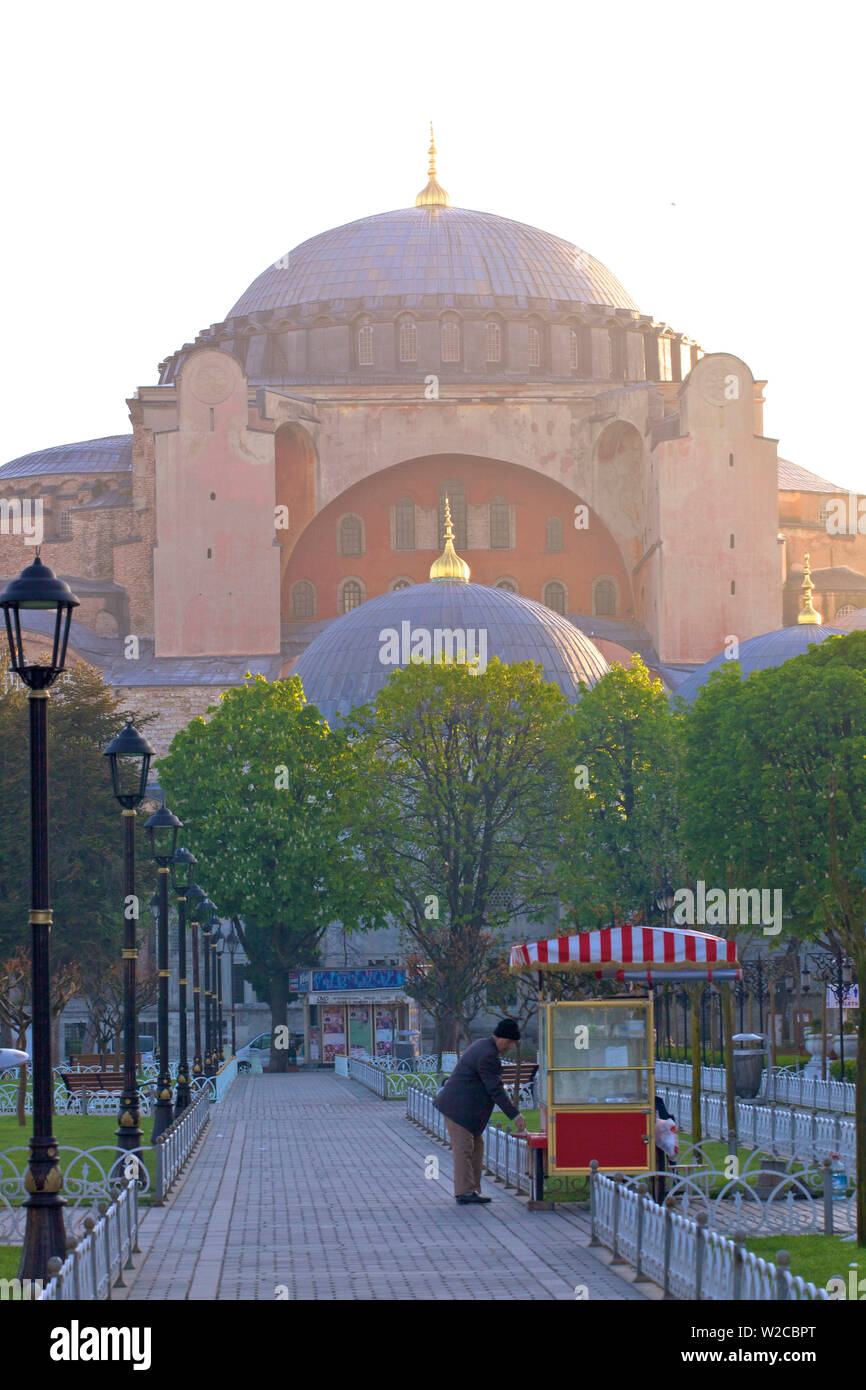 Haghia Sophia, (Aya Sofya Mosque), The Church of Holy Wisdom, Istanbul, Turkey Stock Photo