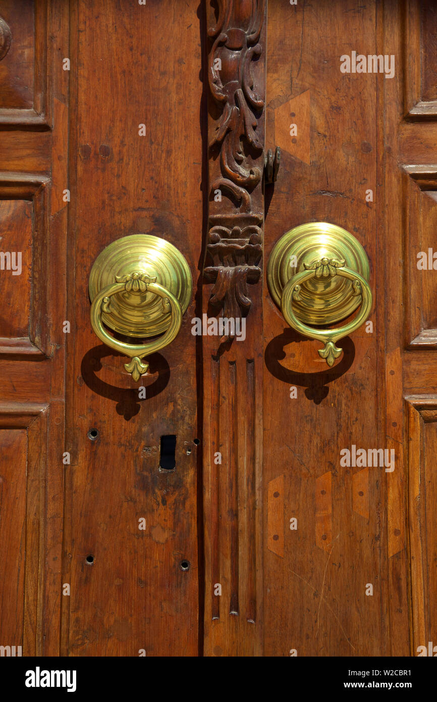 Decorative Doors, Fatih Mosque, Istanbul, Turkey Stock Photo