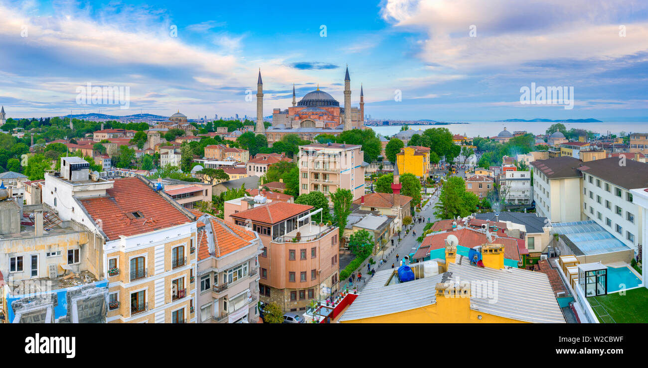Turkey, Istanbul, Sultanahmet, Hagia Sophia (Ayasofya) Stock Photo