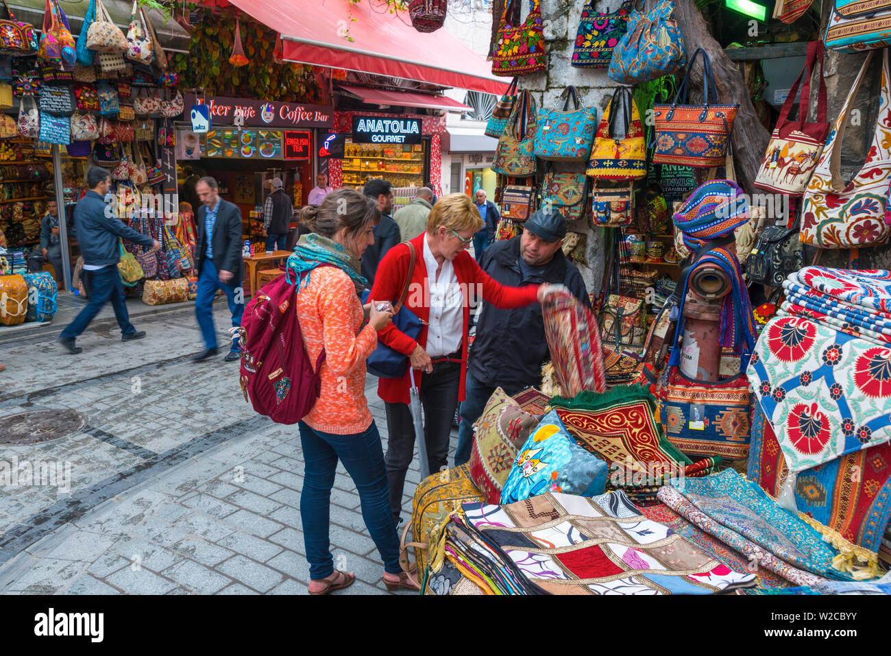 Turkey, Istanbul, Sultanahmet, Grand Bazaar (Kapalicarsi) Stock Photo