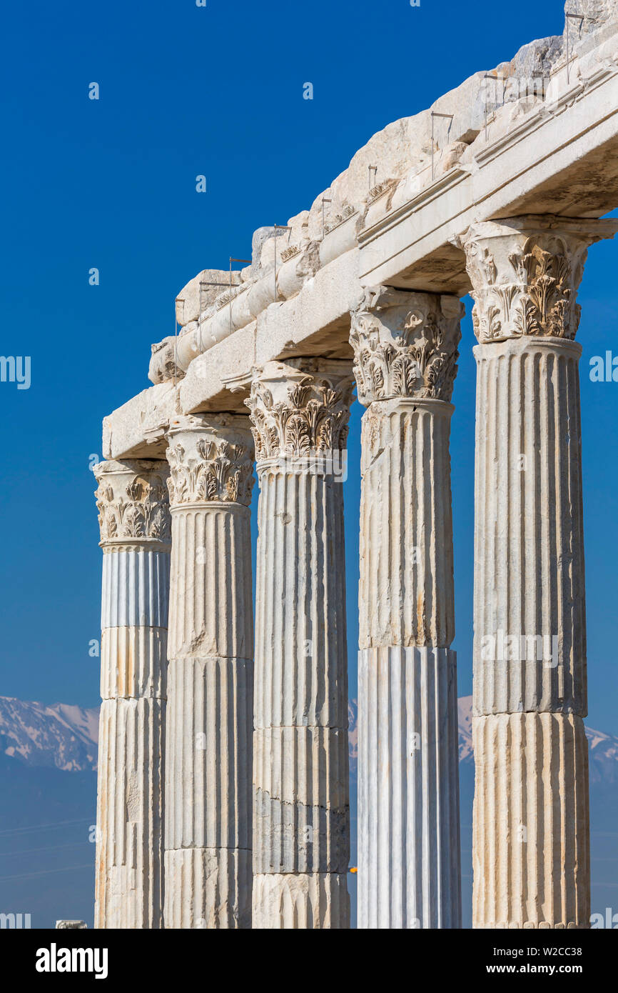 Ruins of ancient Laodicea on the Lycus, Denizli Province, Turkey Stock Photo