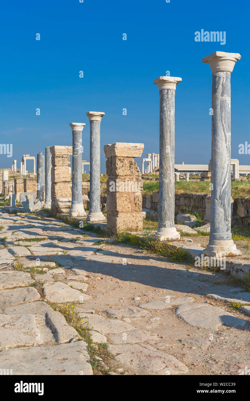 Ruins of ancient Laodicea on the Lycus, Denizli Province, Turkey Stock Photo