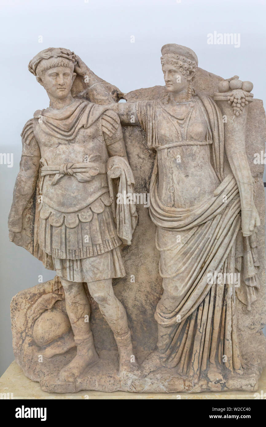 Hellenistic sculpture in archaeology museum, Aphrodisias, Aydin