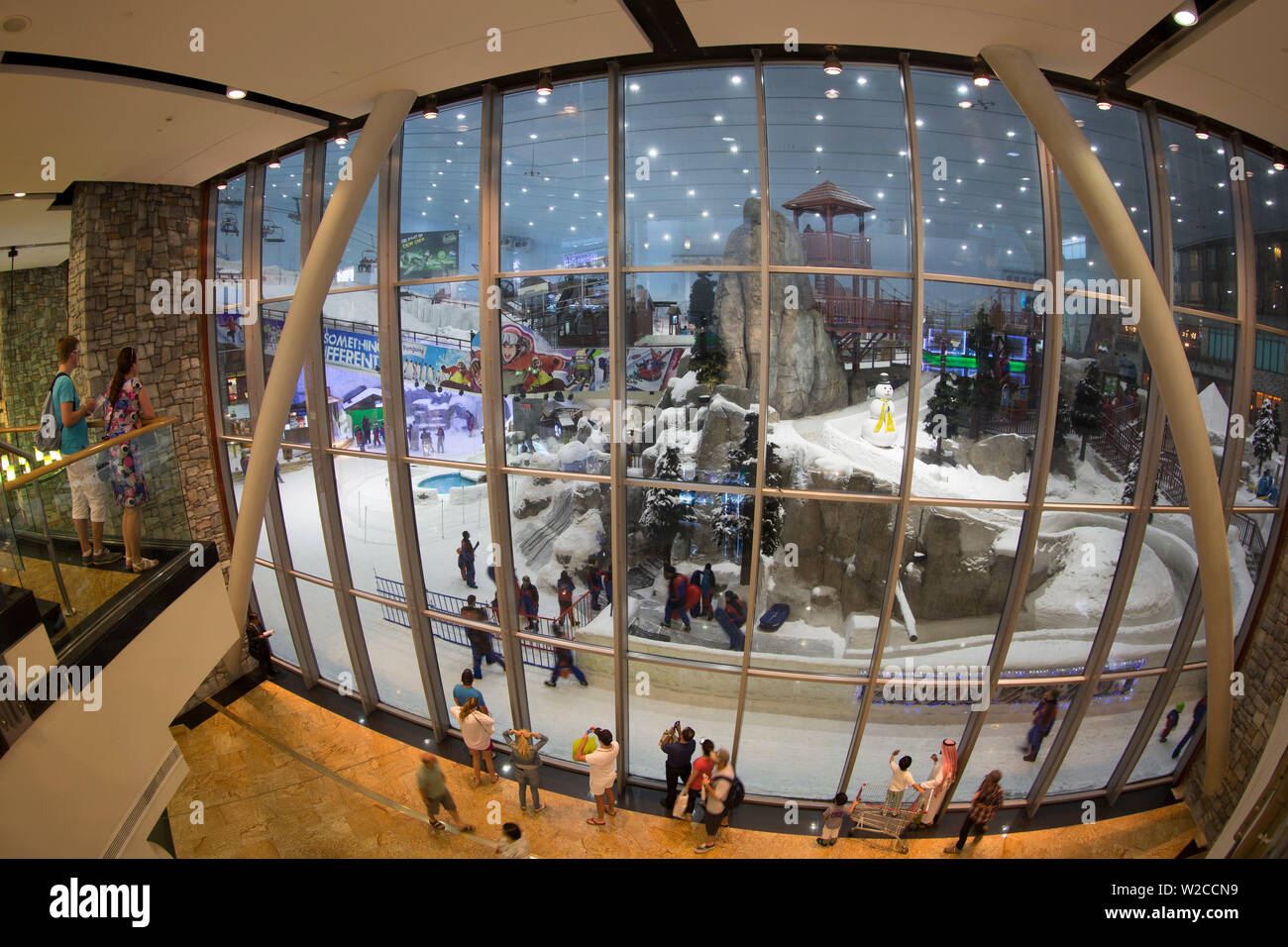 Ski Dubai, Mall of the Emirates, Dubai, United Arab Emirates Stock Photo Alamy