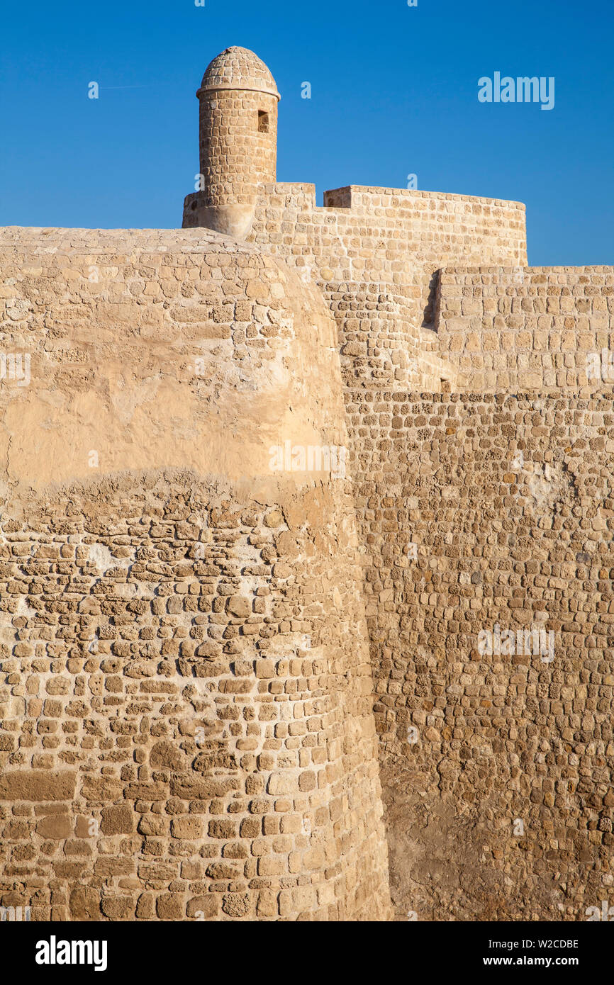 Bahrain, Manama, Bahrain Fort - Qal'at al-Bahrain Stock Photo