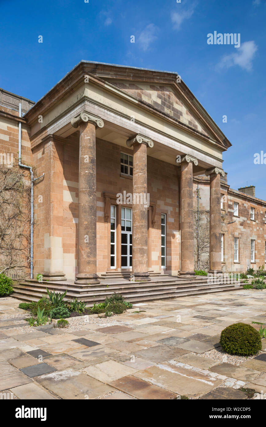UK, Northern Ireland, County Down, Hillsborough, Hillsborough Castle, HM the Queen's official residence in Northern Ireland, exterior Stock Photo