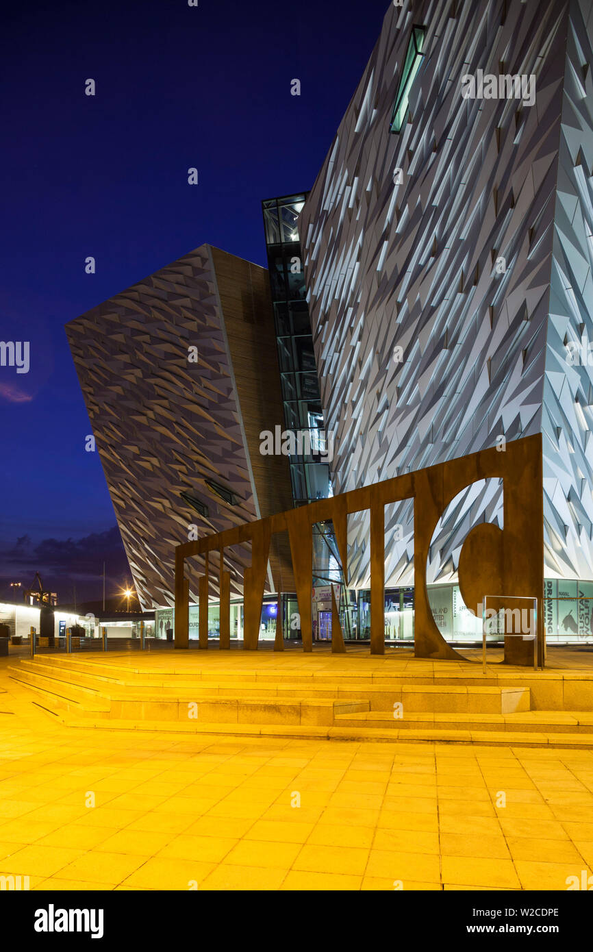 UK, Northern Ireland, Belfast, Belfast Docklands, Titanic Belfast