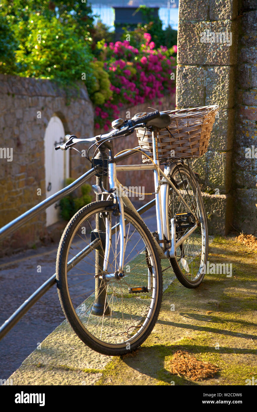 Bicycle, Jersey, Channel Islands Stock Photo