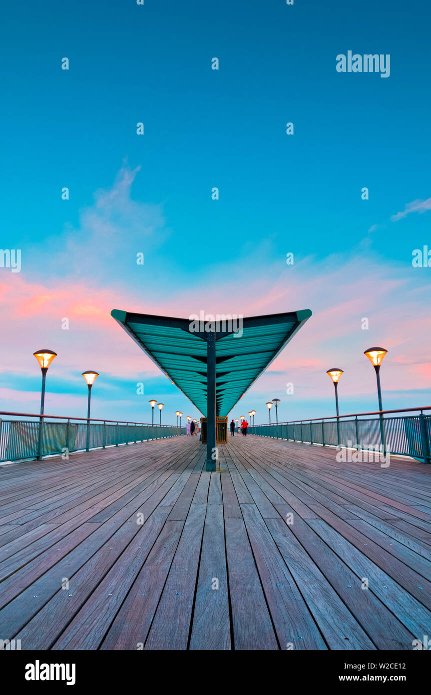 UK, England, Dorset, Bournemouth, Boscombe Pier Stock Photo