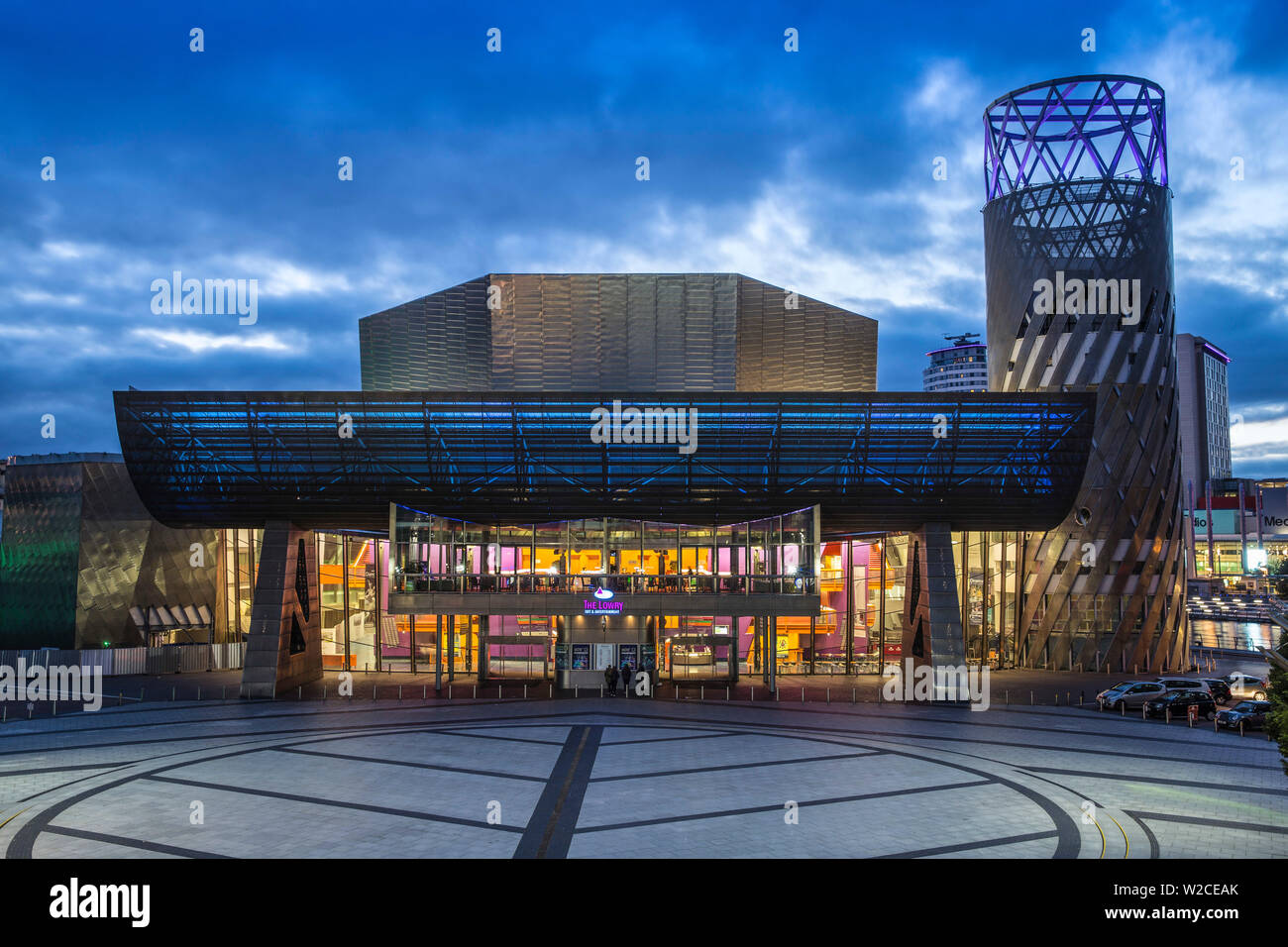 United Kingdom, England, Greater Manchester, Manchester, Salford, The Lowry Theatre Stock Photo