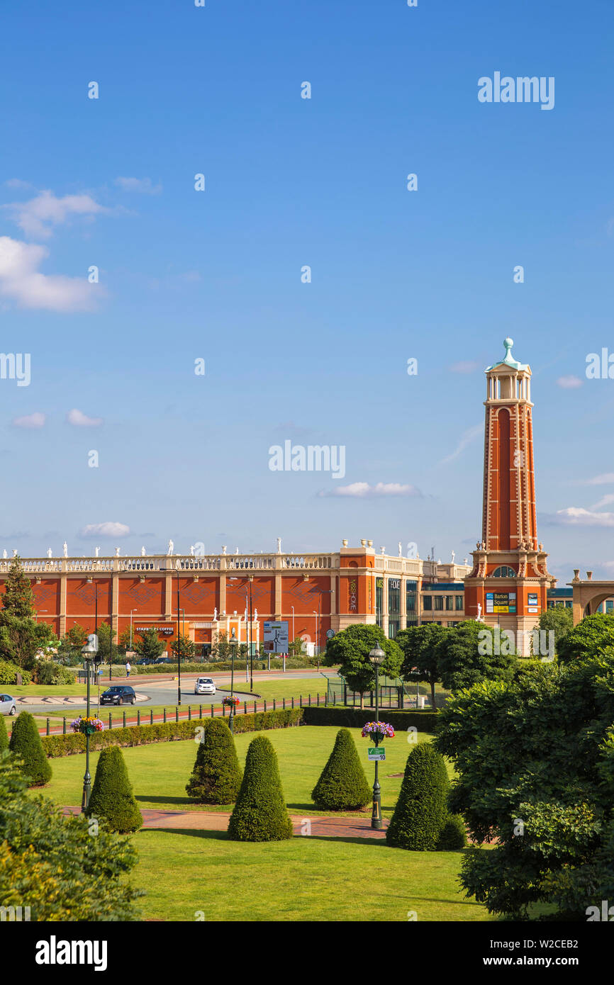 United Kingdom, England, Greater Manchester, Manchester, Barton Square, Intu Trafford Shopping Center Stock Photo