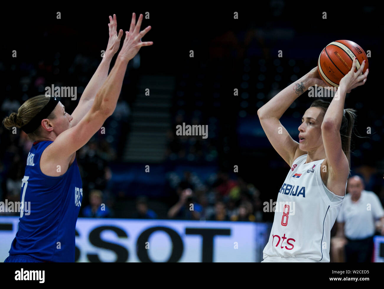 Nevena Jovanovic of SRB in action Stock Photo - Alamy