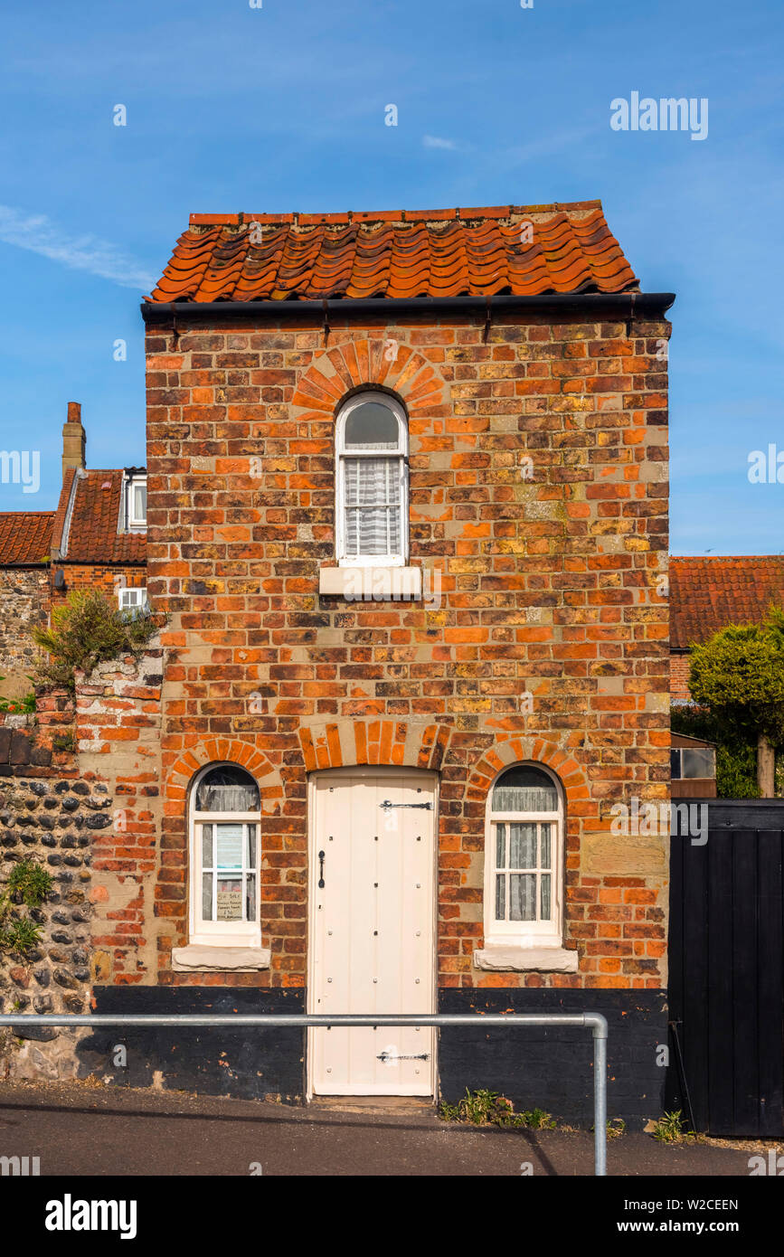 UK, England, Norfolk, North Norfolk, Wells-next-the-Sea, an Ostler's Cottage Stock Photo