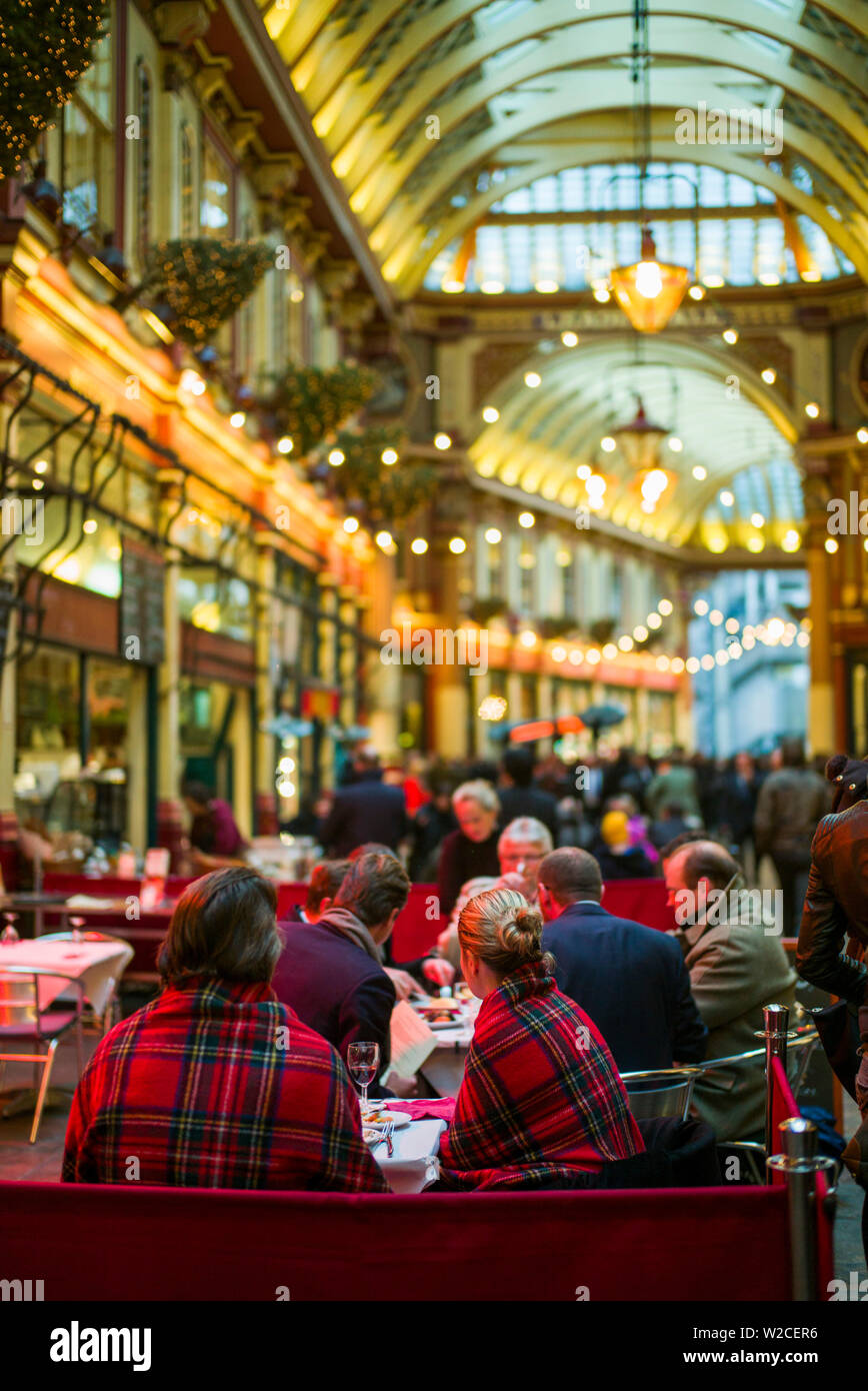 England, London, The City, Leadenhall Market Stock Photo