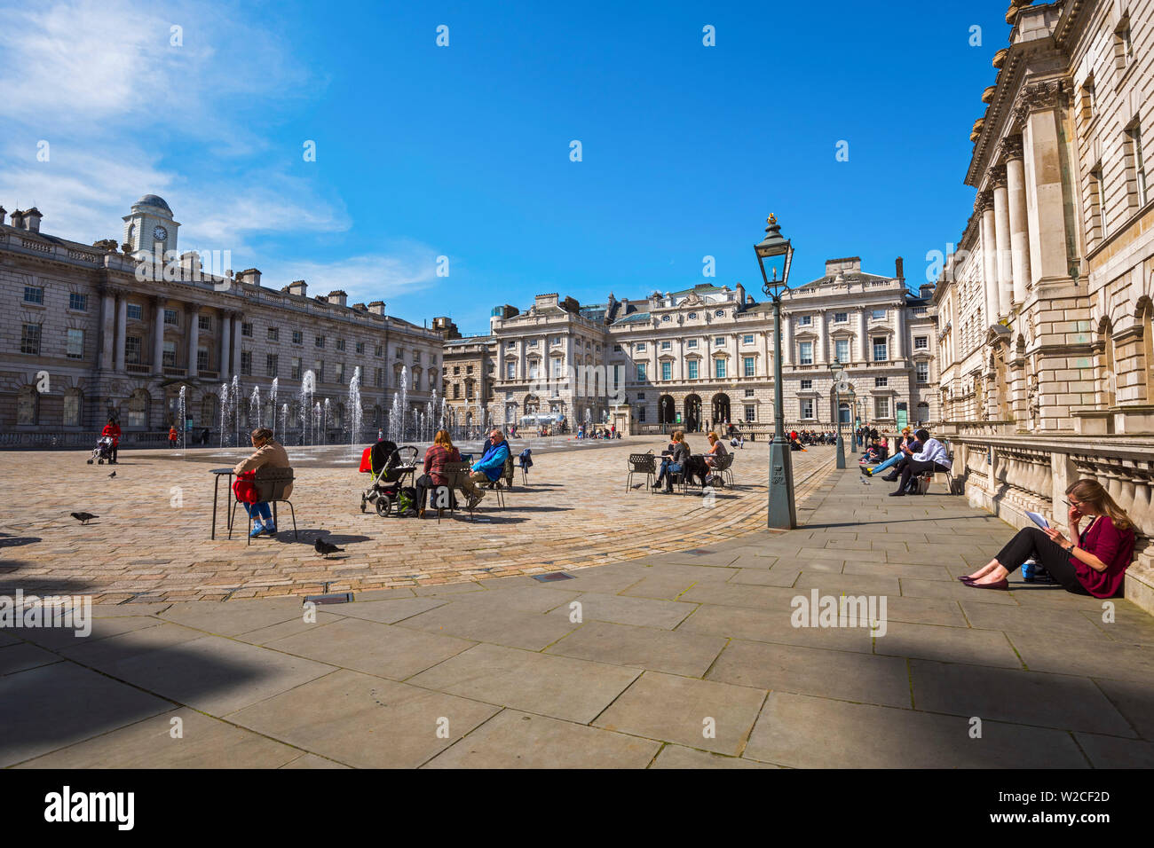 UK, England, London, Somerset House Stock Photo