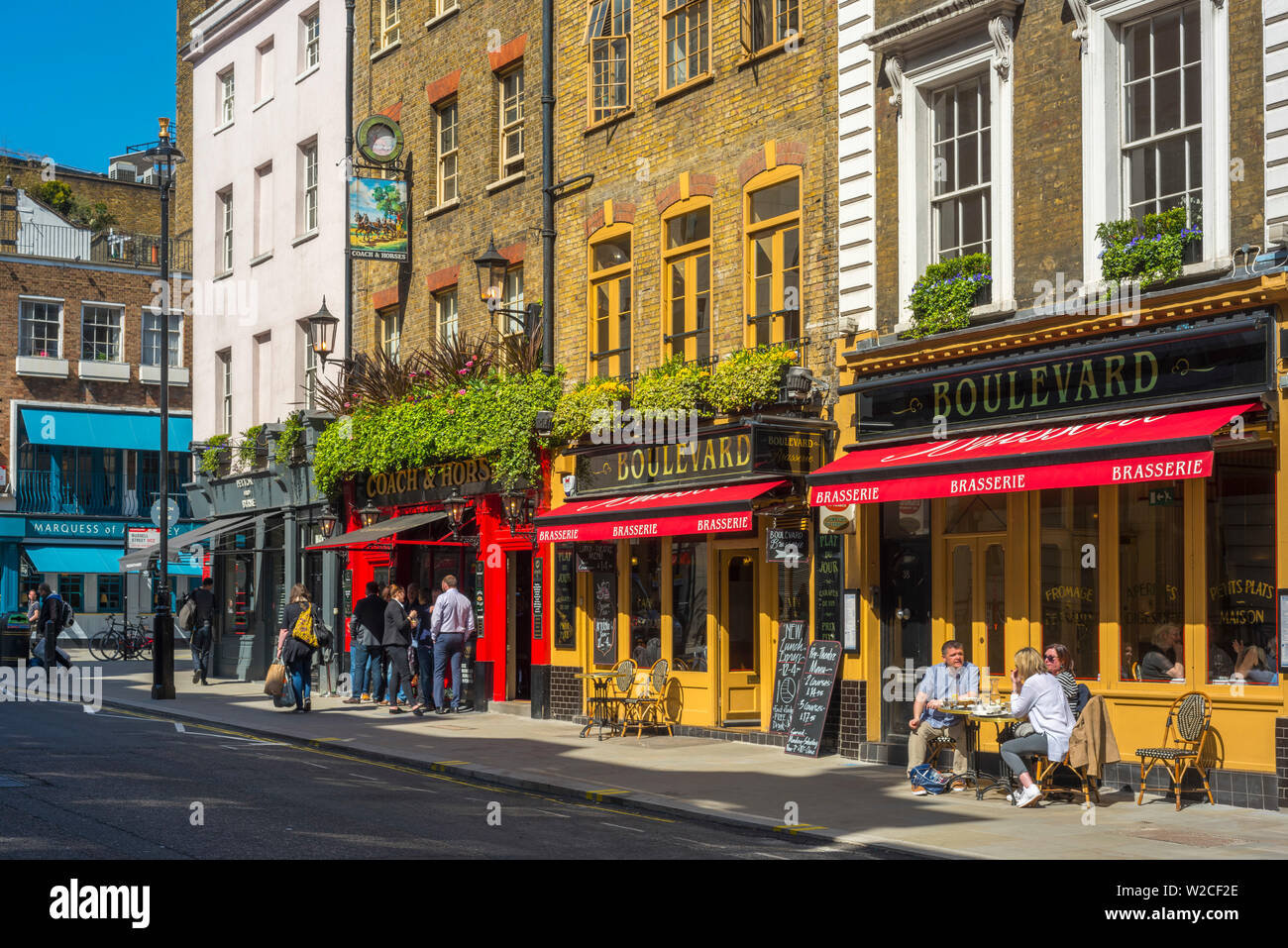 UK, England, London, Covent Garden, Wellington Street Stock Photo