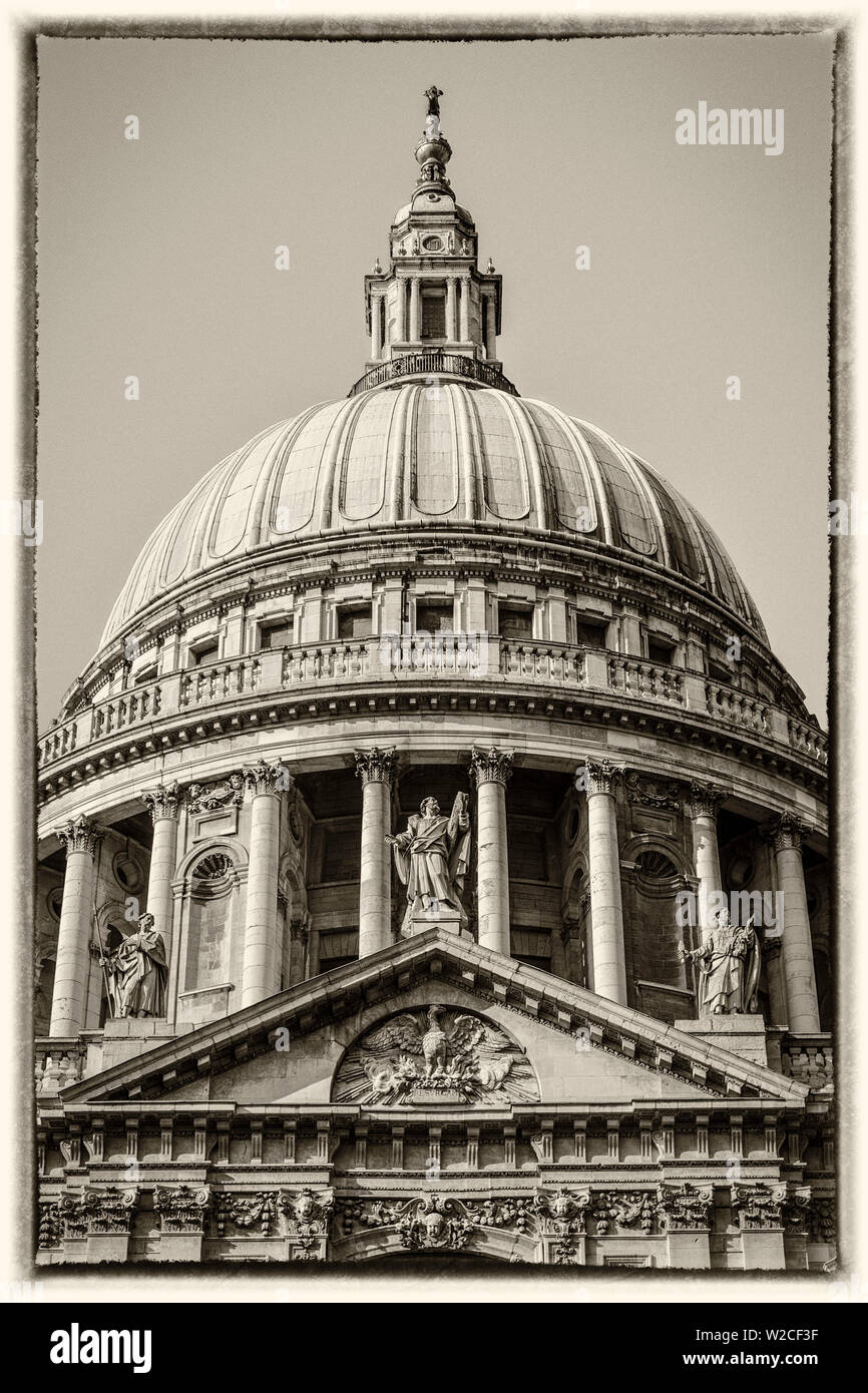 St. Paul's Cathedral, London, England, UK Stock Photo