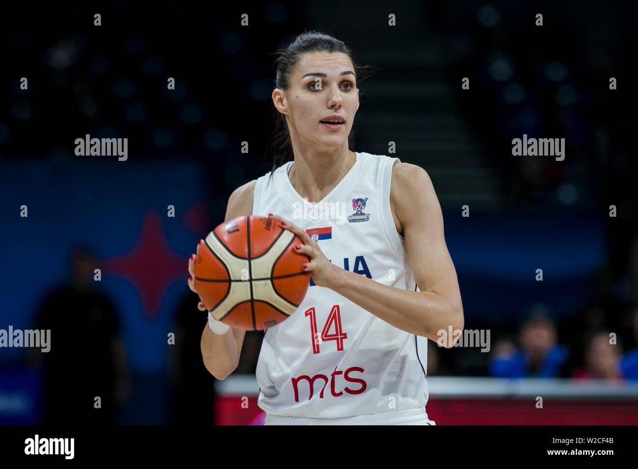 Dragana Stankovic of SRB in action Stock Photo - Alamy
